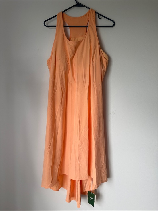 HALARA Dresses & Skirts - HALARA Peach High-Low Sleeveless Dress